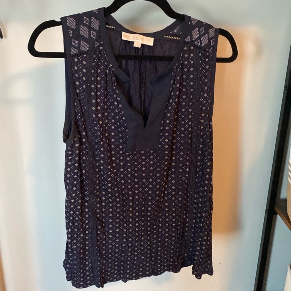 Loft Sleeveless Blouse